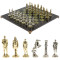 Шахматы сувенирные "Великая Отечественная война" доска 40х40 см змеевик