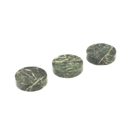 Фишка из шабровского змеевика 3х3х1 см