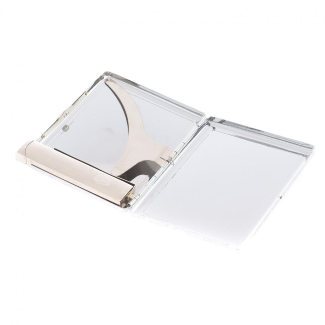 Портсигар на 10 сигарет с зажигалкой камень кианит