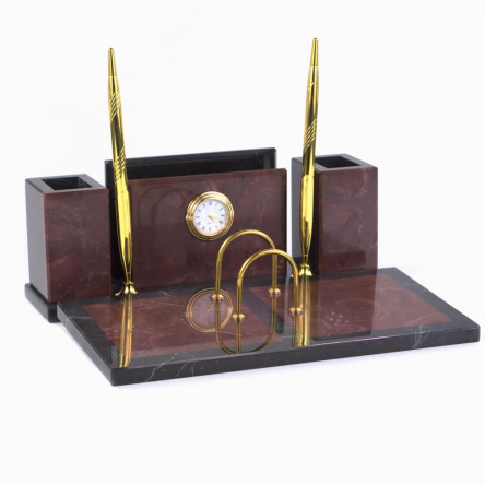 Письменный прибор "Советник" из лемезита