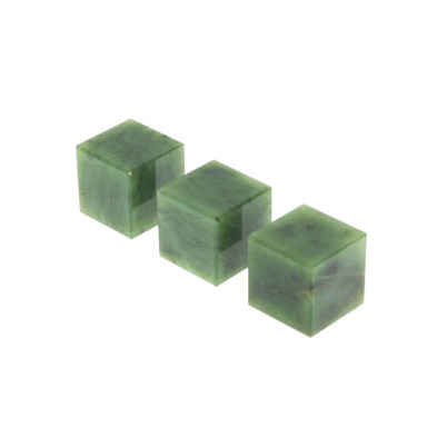Камни для виски из нефрита 3 кубика