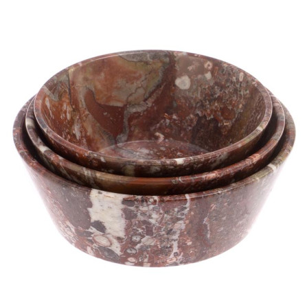 Набор тарелок "Матрешка" из креноида 3 шт