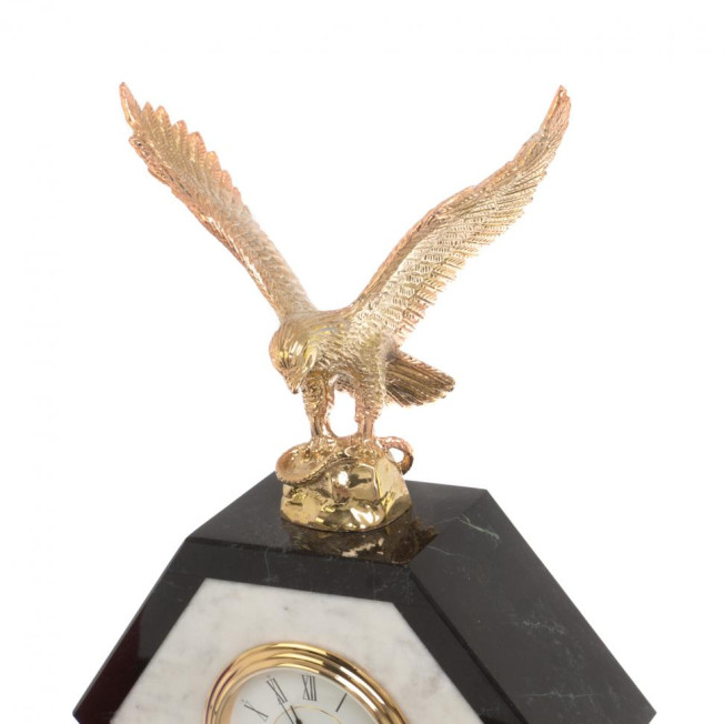 Настольный набор "Орел" из мрамора