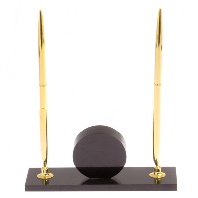 Часы с двумя ручками камень тигровый глаз