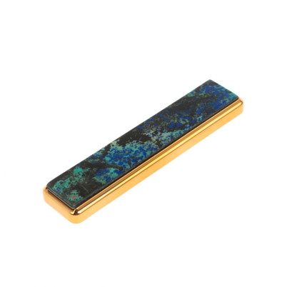 USB зажигалка из камня азурит