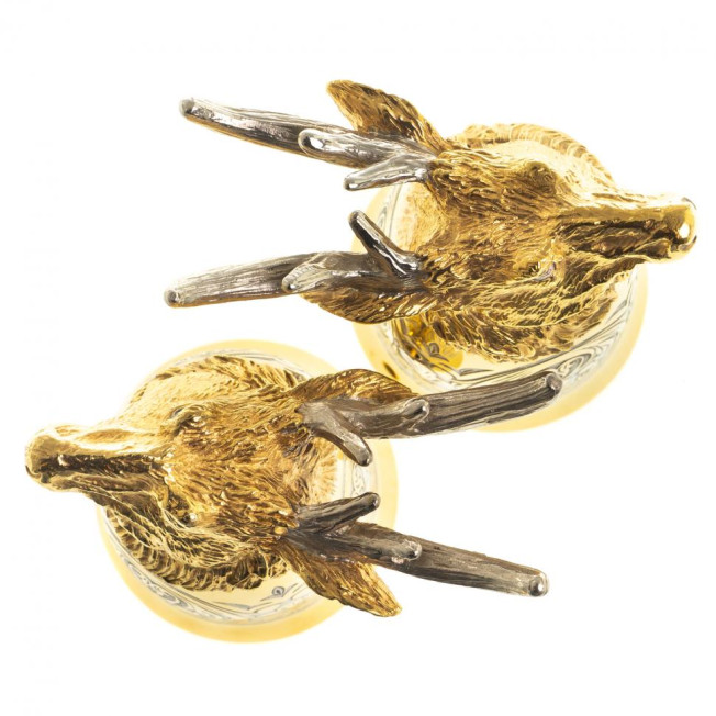 Стопки перевертыши "Олень" 70 мл 2 шт Златоуст