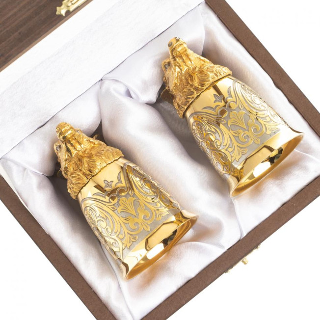 Стопки перевертыши "Олень" 70 мл 2 шт Златоуст